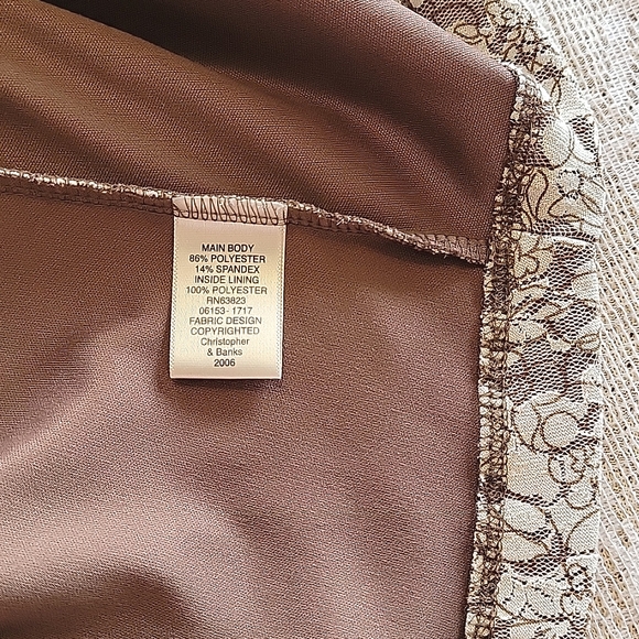 Christopher & Banks XL Lace & Ruffle Trim Tank Cami Under Shirt - Picture 5 of 7